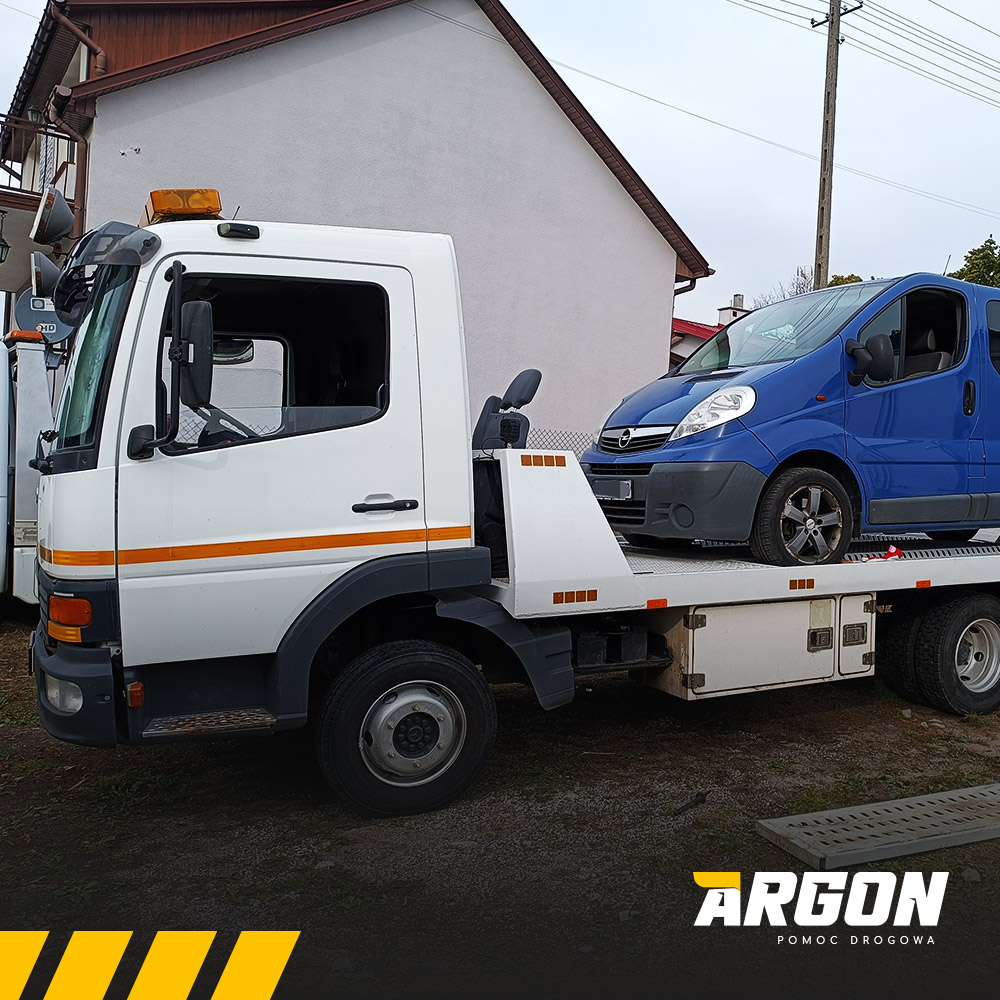 Pomoc Drogowa Argon Wyszków - Holowanie - Autolaweta - Transport Pojazdów - Tel. 519 579 110 - Mazowieckie